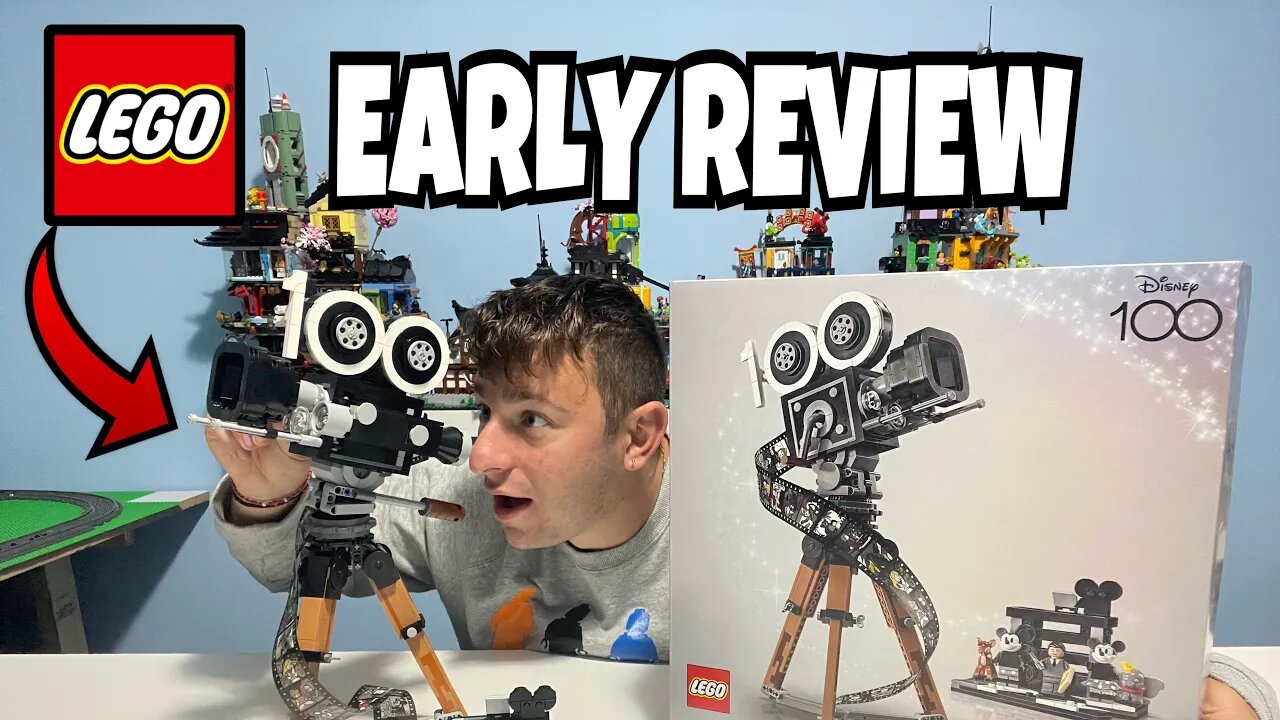 LEGO Walt Disney Tribute Camera EARLY Review | This is PERFECT