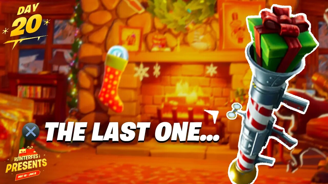 The FINAL Fortnite Winterfest HIDDEN Present!.. (NEW)