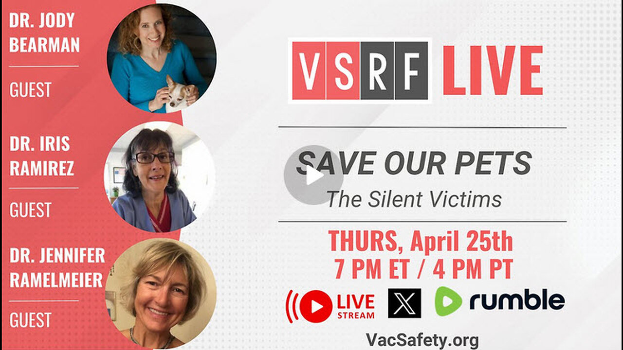 VSRF Live #124: Save Our Pets