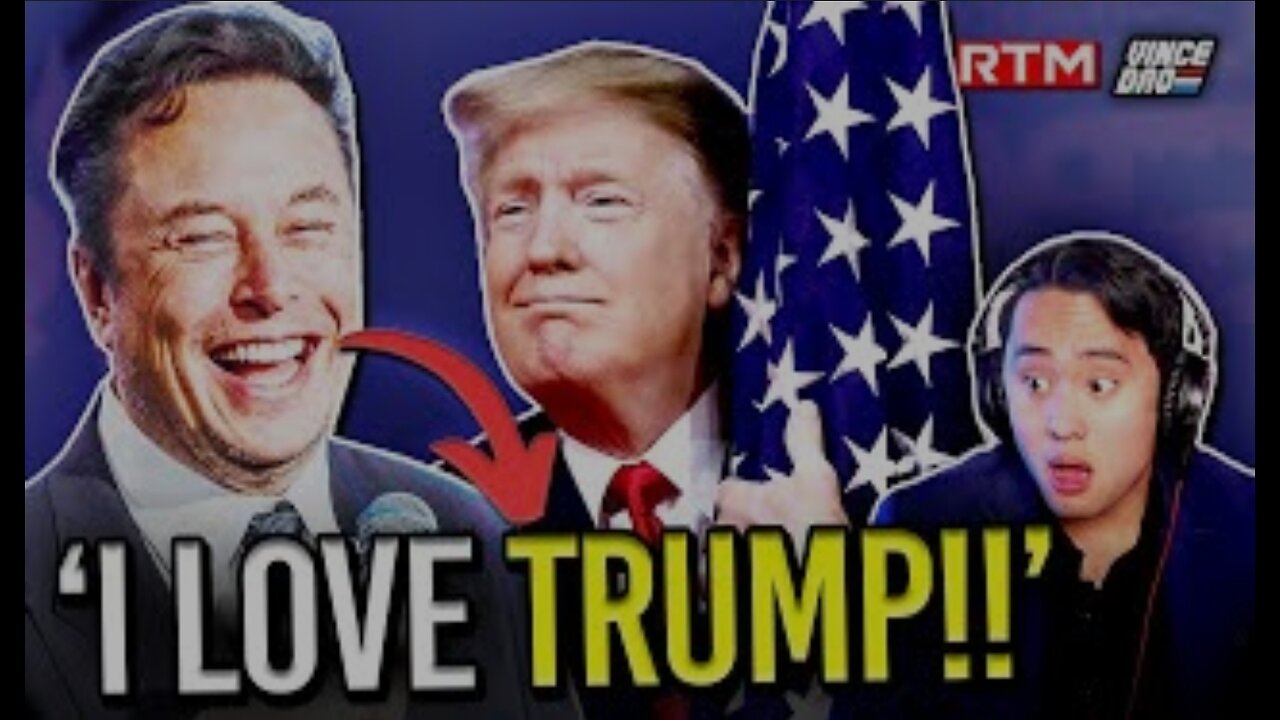 Elon Musk FINALLY ENDORSES Trump In Shocking Move