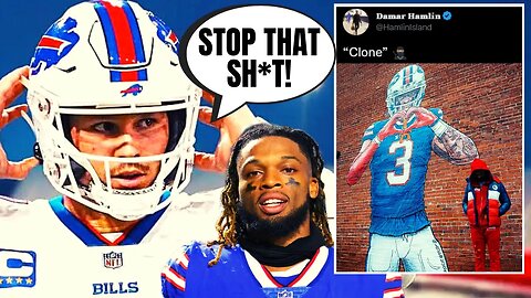 Josh Allen Tells People To STOP With The Damar Hamlin Rumors After Bills Playoff Loss