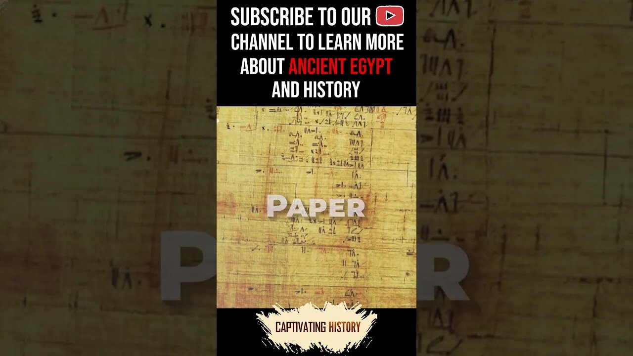Did Egyptians Create the First Written Language? #shorts