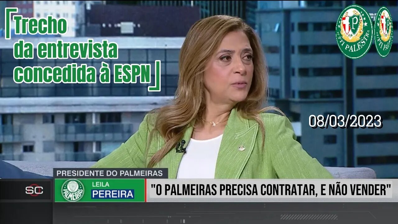 LEILA PEREIRA NA ESPN BRASIL