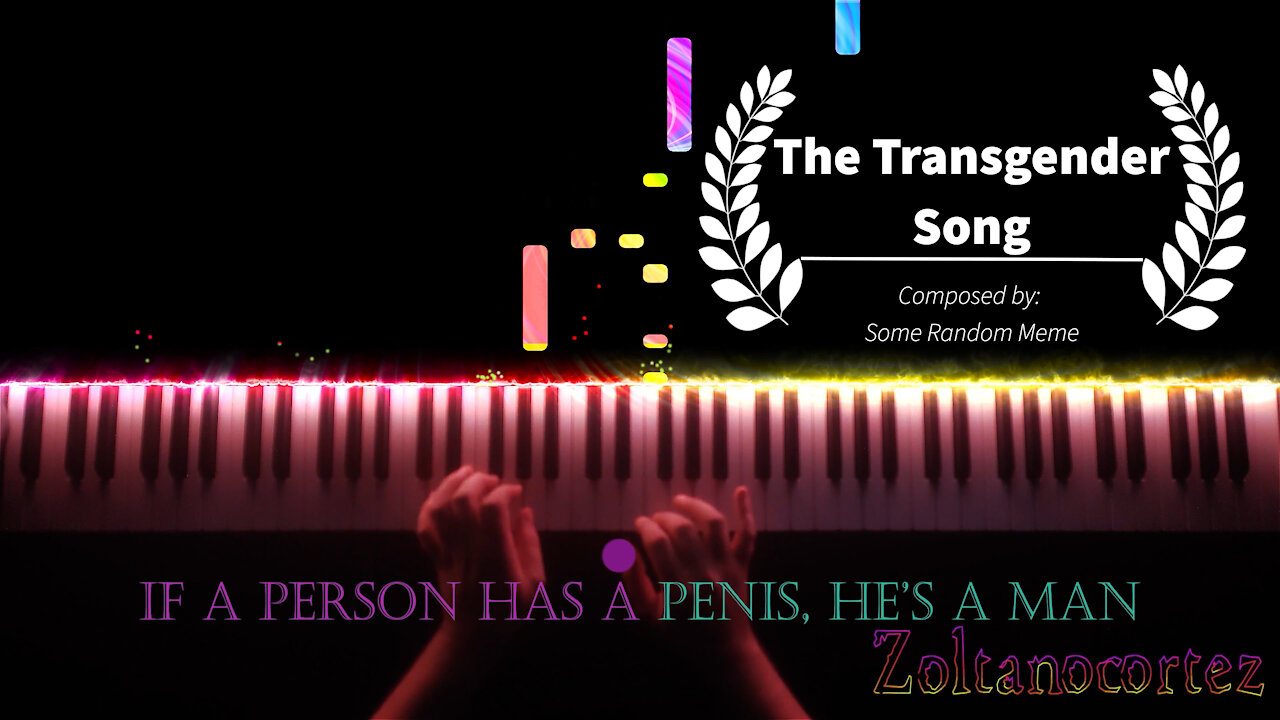 The Transgender Song, a Piano Cover