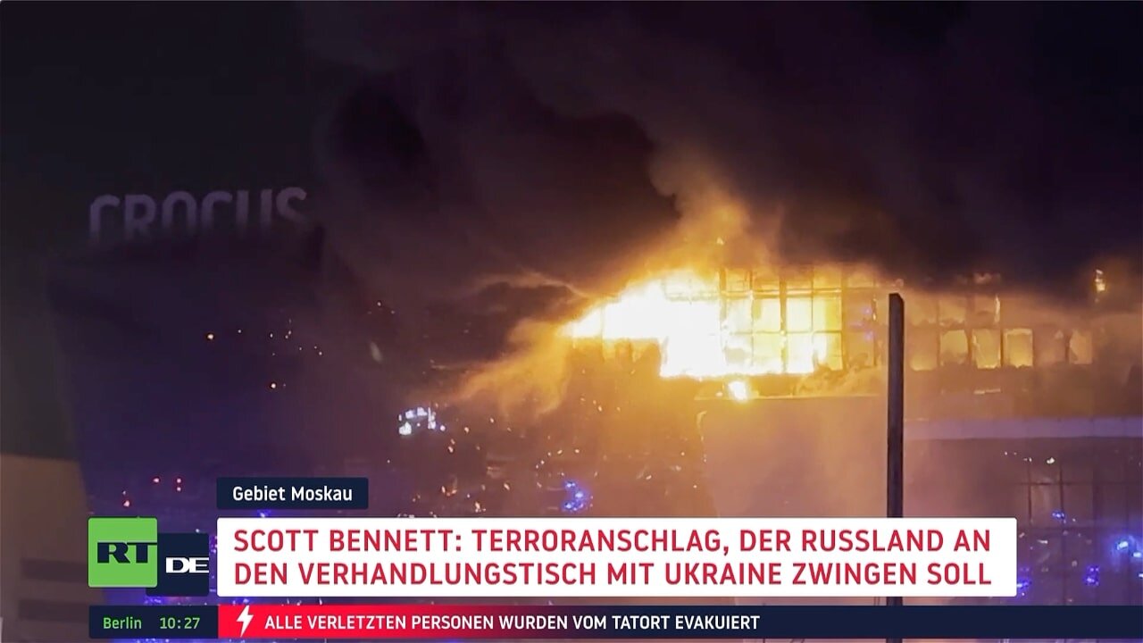 Scott Bennett: Terroranschlag, der Russland an den Verhandlungstisch mit Ukraine zwingen soll