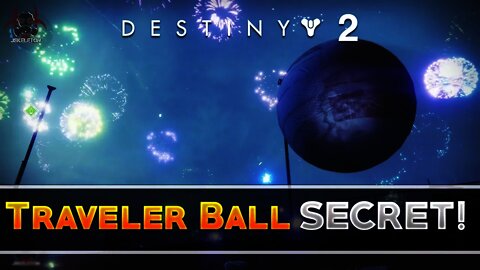 Destiny 2 - Huge Traveler Ball (Tower Easter Egg)