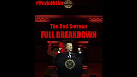 Joe Biden's Red Sermon FULL BREAKDOWN!