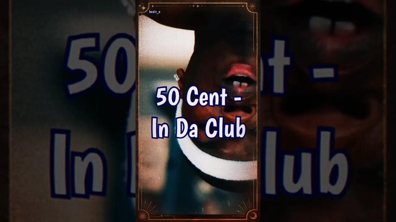 50 Cent - In Da Club #rap #music #trending #shorts