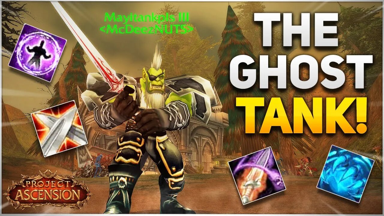 CREATING A GHOSTLY BLADEMASTER TANK! | Project Ascension Season 8 | Classless WoW | M+, Raiding