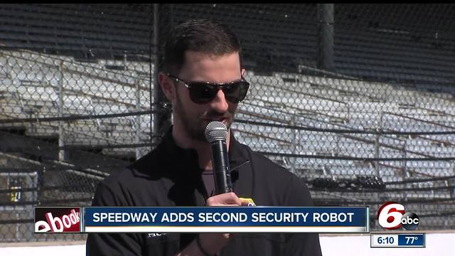 IMS unveils new security robot for Indy 500 called Ross-E