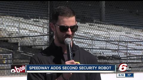 IMS unveils new security robot for Indy 500 called Ross-E