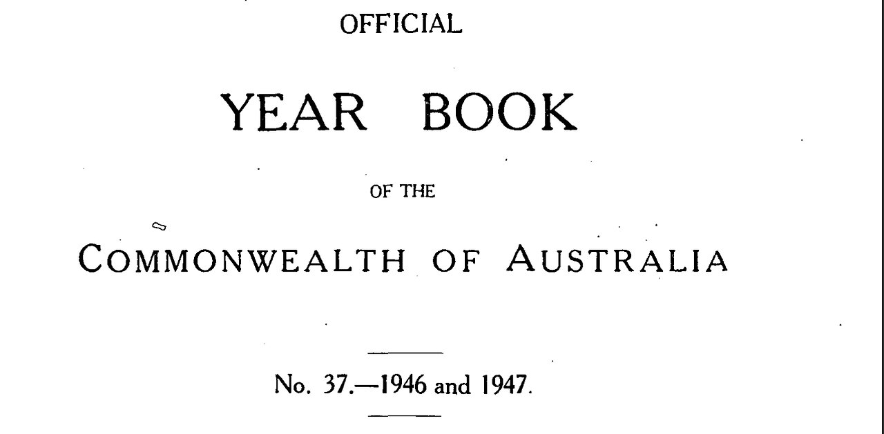 029 – Australian Yearbook 37, chapter 12, section 1