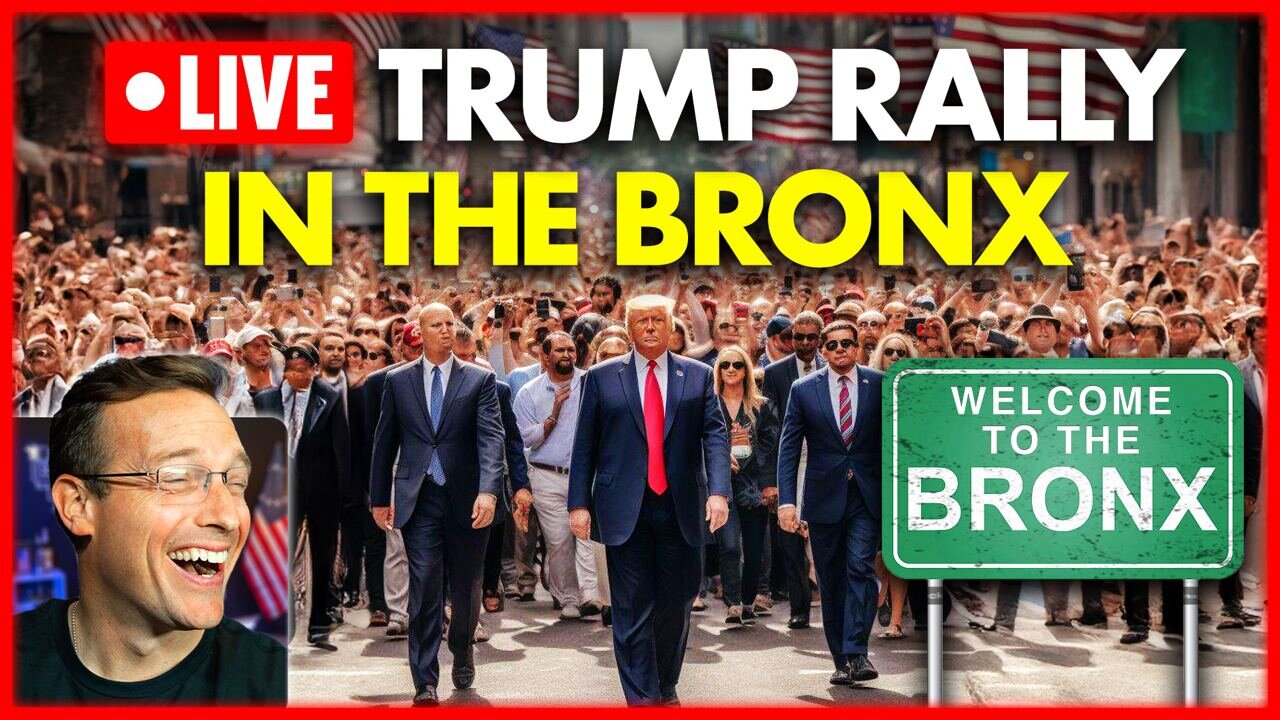 🚨 MAGA Takes Over The Bronx! Trump Speaking LIVE Right Now to THOUSANDS in New York, Libs in PANIC