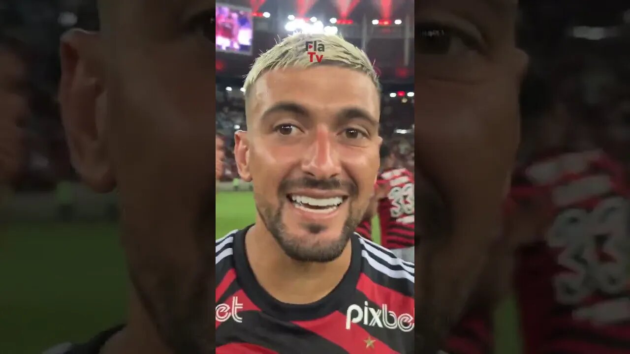 ARRASCAETA ZOA THIAGO MAIA "SÓ FAZ UM GOL POR ANO" - É TRETA!!! NOTÍCIAS DO FLAMENGO #Shorts