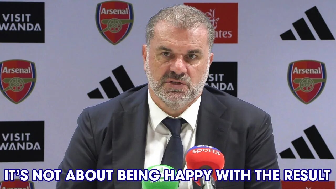 Ange "WE WENT TOE TO TOE WITH A TOP TEAM!" Arsenal Vs Tottenham [FULL PRESS CONFERENCE]