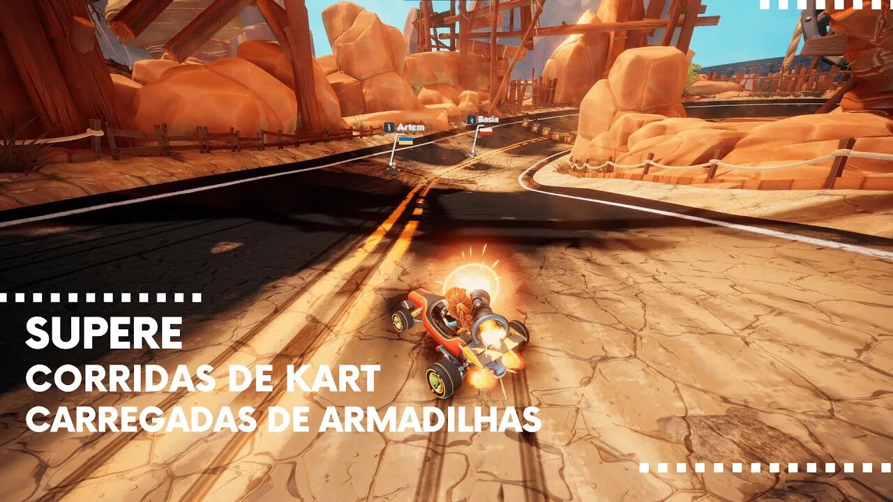 The Karters 2: Turbo Charged - Supere Divertidas Corridas de Kart Carregadas de Armadilhas