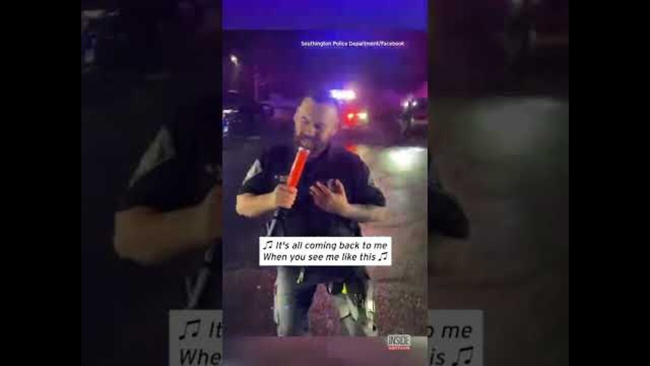 Police Officers Lip Sync to Celine Dion