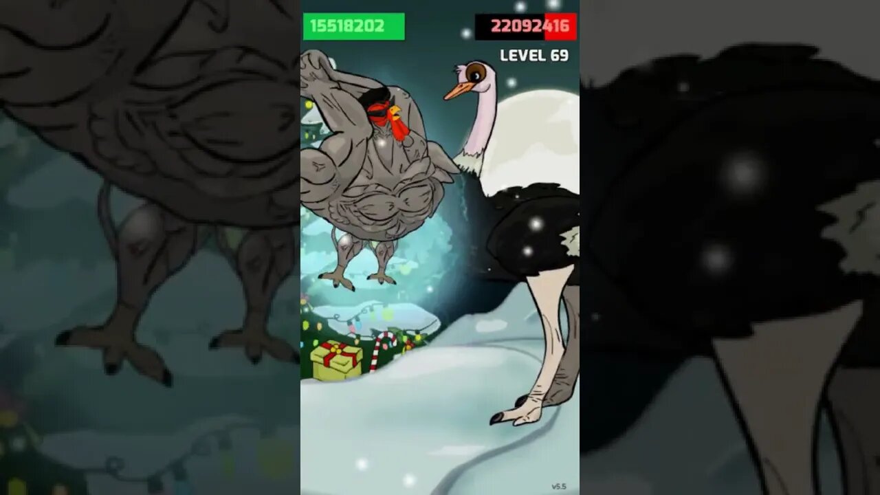 taguro vs ostrich level 69 || full videos on the channel