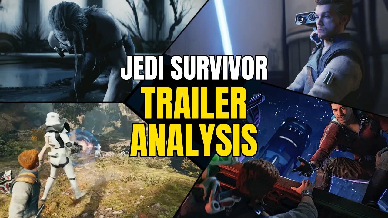 Star Wars Jedi: Survivor Looks INCREDIBLE - Trailer Analysis/Breakdown