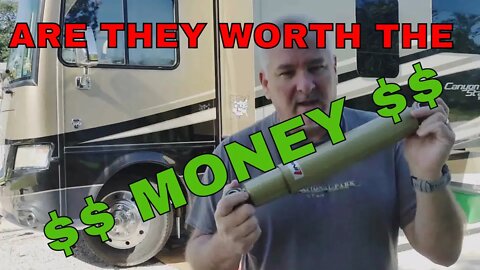 NEW shocks on the RV Motorhome | ARE THEY WORTH $90 MORE PER SHOCK | Many suspension upgrades coming.