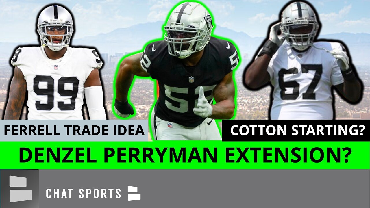 Raiders Insider Says The Raiders Will Extend This Player