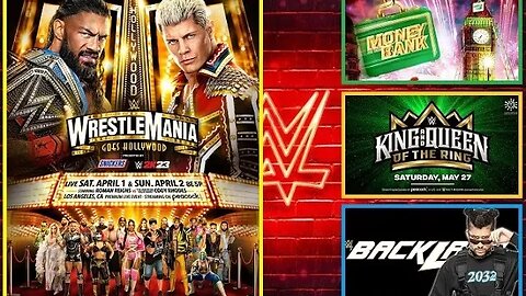 WRESTLEMANIA / STAND & DELIVER / HALL OF FAME So Far, More International WWE PLE's : OFF THE CUFF