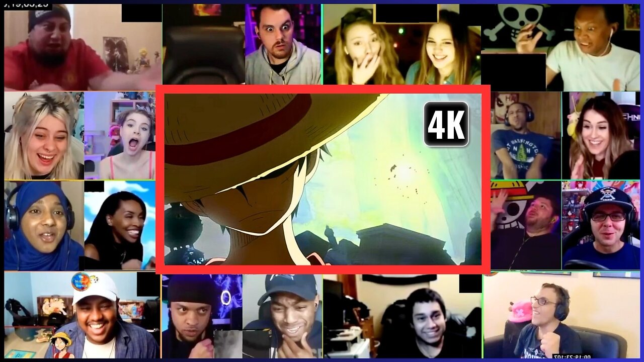 Luffy VS Pacifista Post Timeskip MEGA Reaction Mashup | One Piece Episode 521 Reaction Mashup