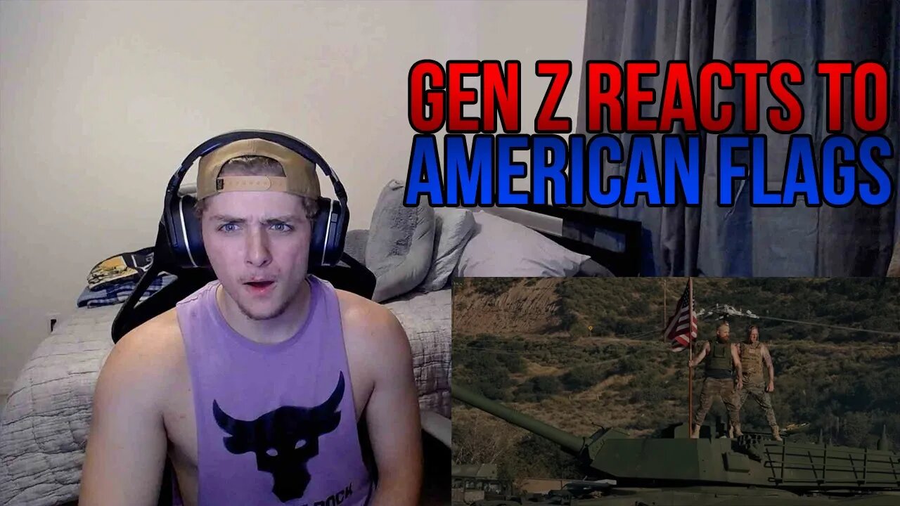 Gen Z Reacts to Tom MacDonald & Adam Calhoun - "American Flags"