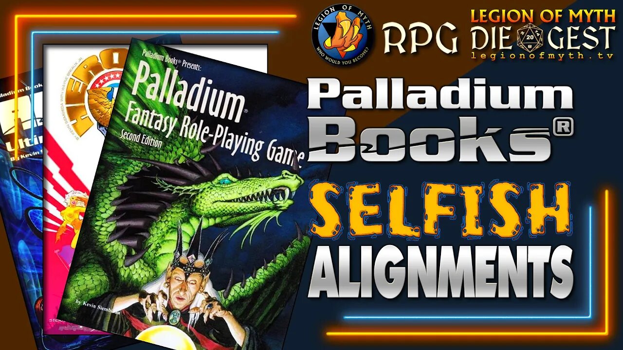 Palladium Books Megaverse: Mixed alignment groups - I'm Selfish!