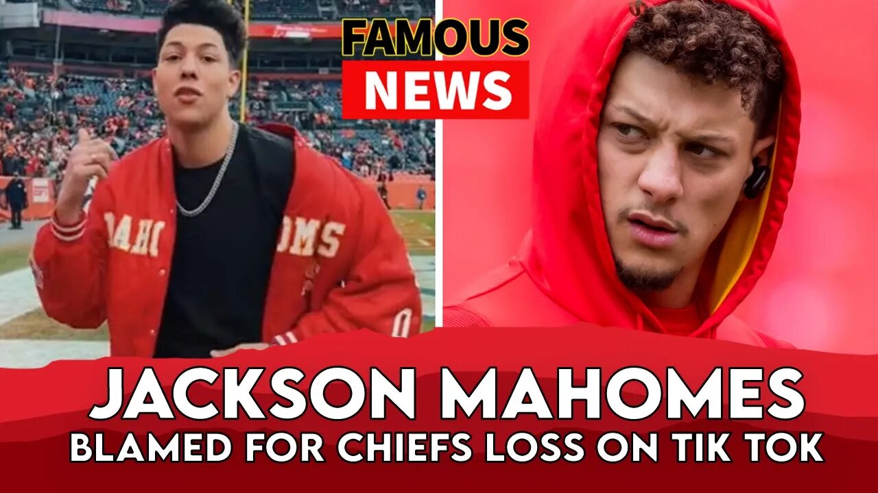 Jackson Mahomes Gets Roasted On TikTok | FAMOUS NEWS