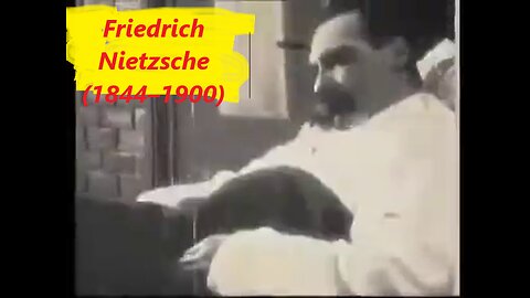 The only footage of Friedrich #nietzsche