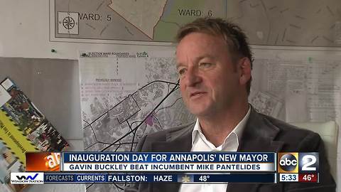 Gavin Buckley to be sworn in as Annapolis mayor