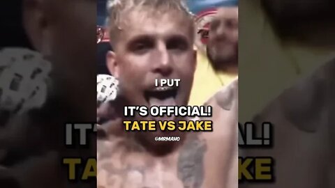 Jake Paul Vs Andrew Tate Is Official