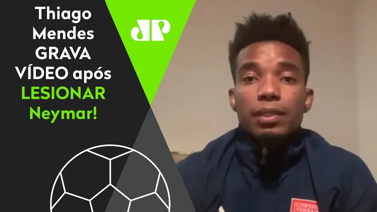 OLHA o que Thiago Mendes falou após LESIONAR Neymar e fazê-lo sair CHORANDO de campo!