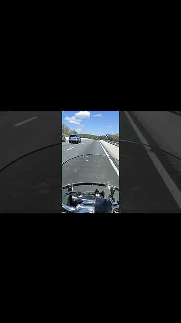 riding my motorcycle