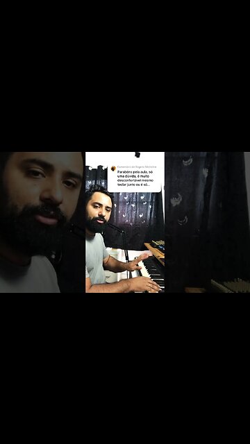 Respondendo a um inscrito - Posição correta do Teclado