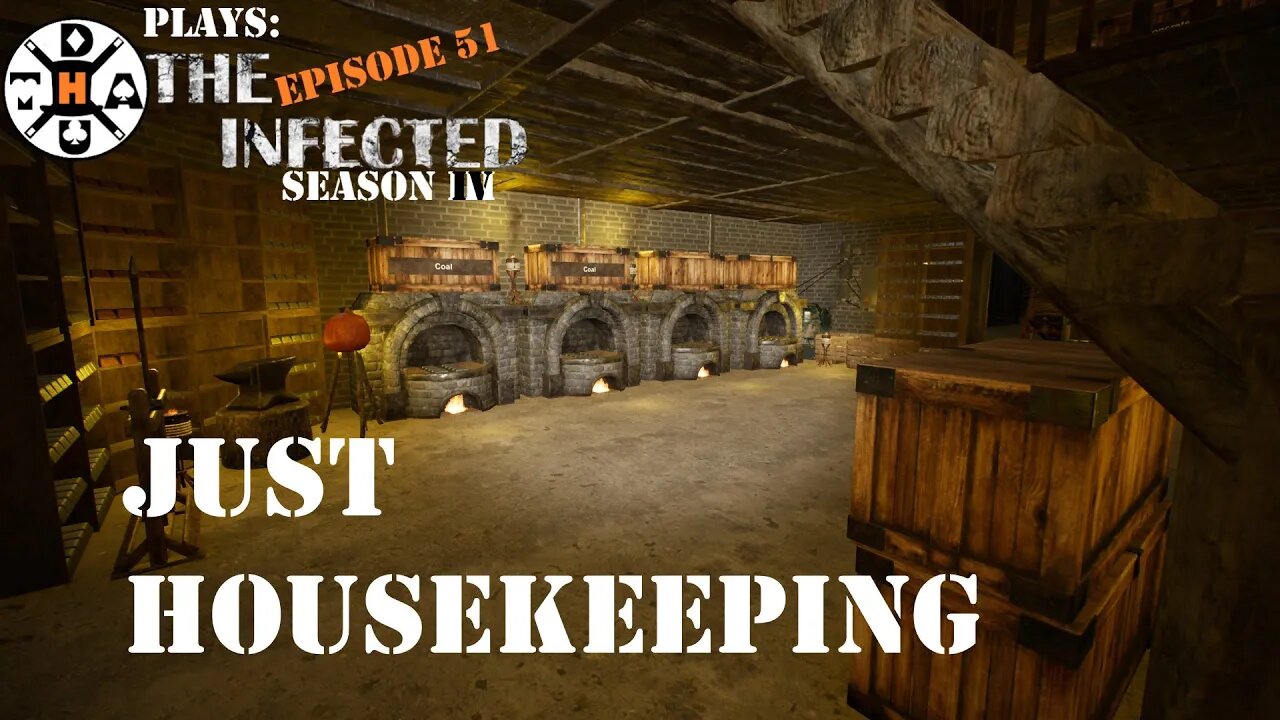 Spending Time At The Main Base Doing Some General Upkeep! The Infected Gameplay S4EP51