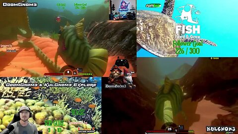 KulGnome Gets Munched By Megaladon in Feed & Grow Fish