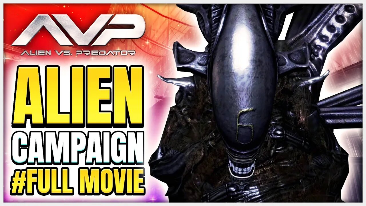 Aliens Vs Predator - Full Movie (Alien Campaign) 2K 60ᶠᵖˢ - Full Game Playthrough - No Commentary