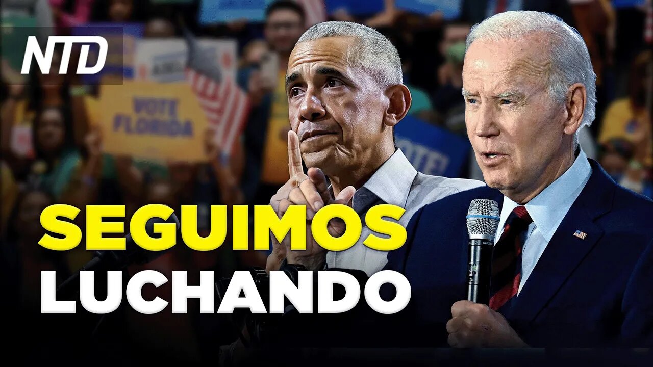 Biden y Obama hacen campaña para elecciones de medio término | NTD Noticias