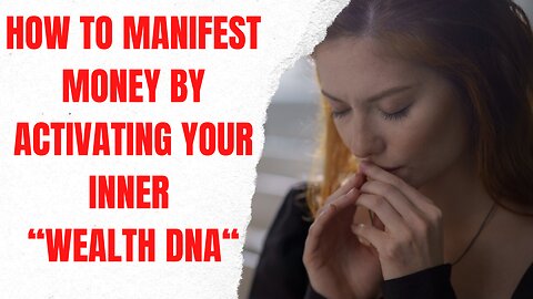 HOW TO MANIFEST MONEY BY ACTIVATING YOUR INNER “WEALTH DNA”