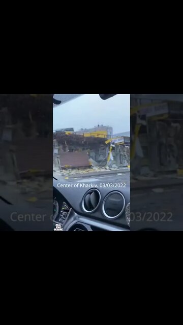 War In Ukraine Kharkiv after the attacks #realnewsukrainewar #warinukraine