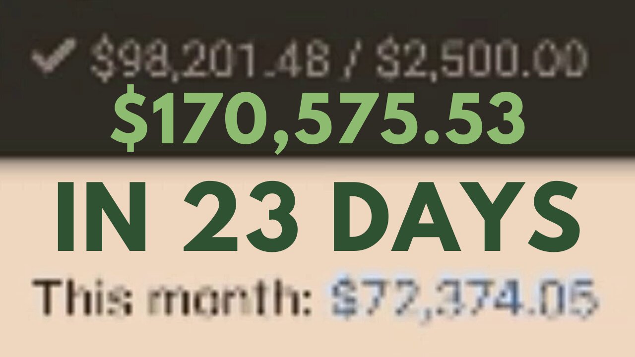 $170,575.53 In 23 Days (Maxbounty & Crakrevenue)