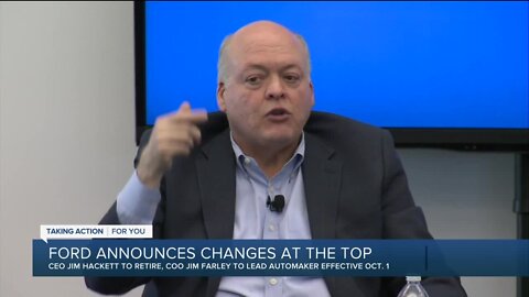 Ford announces changes at the top