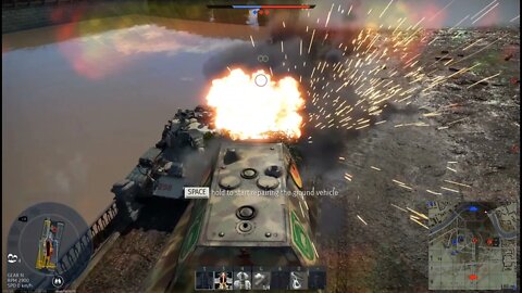 #warthunder That tank isn't amphibious