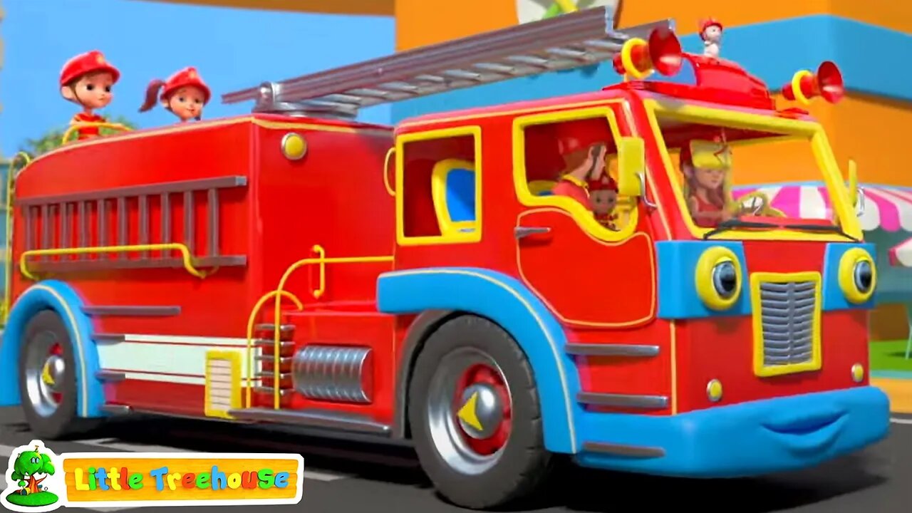 Wheels On the Fire Truck - Nursery Rhyme & Baby Song by Little Treehouse