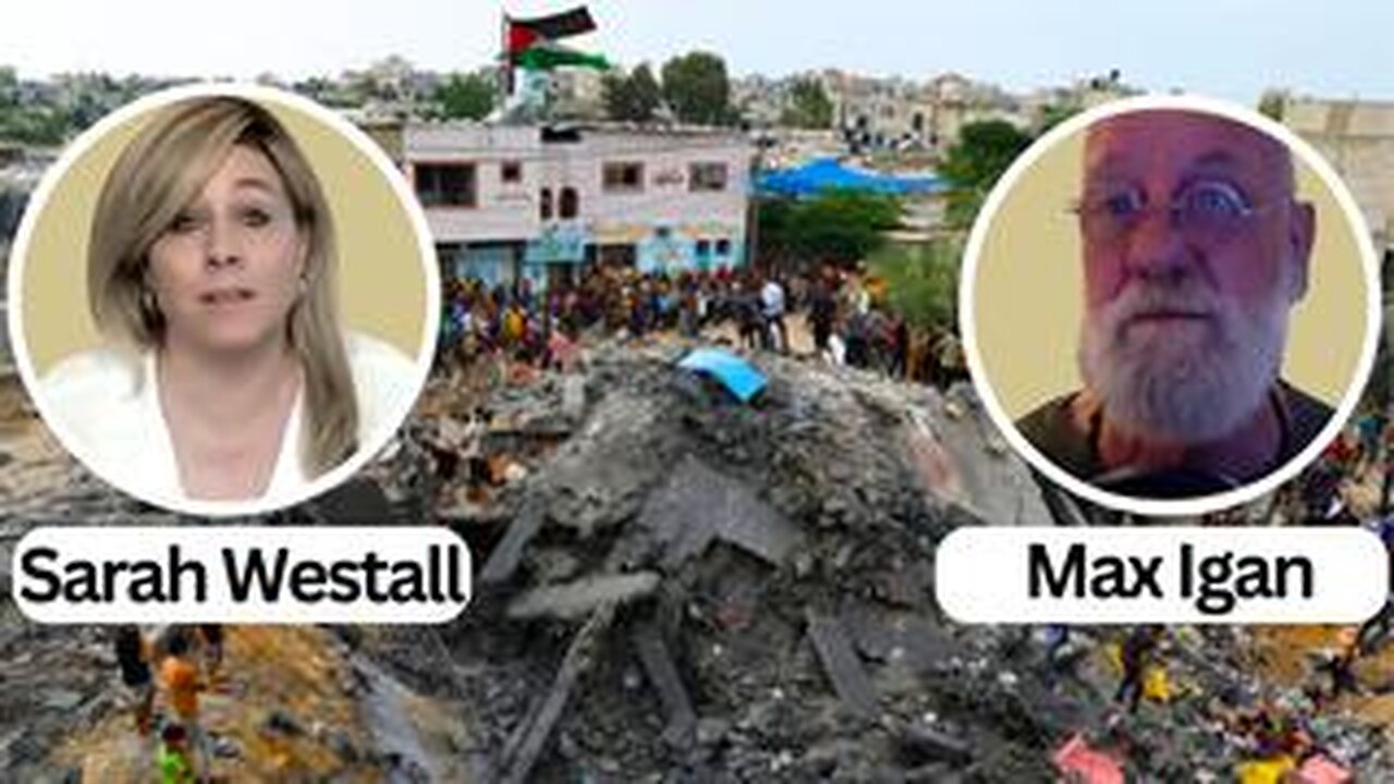 The Zionist Jews Grand Plan for Stealing Gaza with Max Igan and Sara Westall