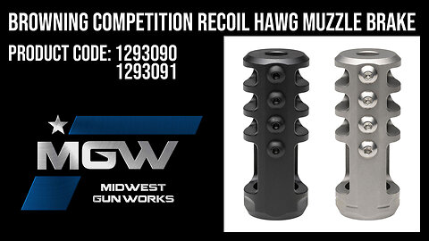 Browning Competition Recoil Hawg Muzzle Brakes