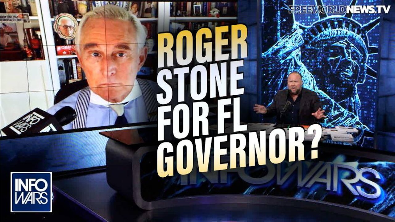 Roger Stone Breaks Down Whether or Not He Will Run for Governor in FL