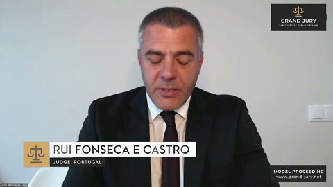 Grand Jury - 20/02/2022 - Jour 5 - Le Juge Rui Fonseca E Castro fait un résumé du Jour 4 du 19/02/2022